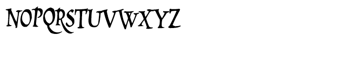 Draculon Regular Font UPPERCASE