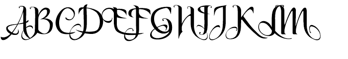 DragonFyre Regular Font UPPERCASE