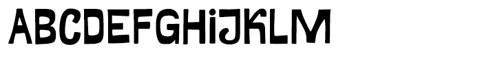 Dranskof Regular Font LOWERCASE
