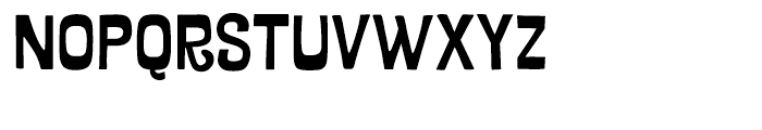 Dranskof Regular Font LOWERCASE