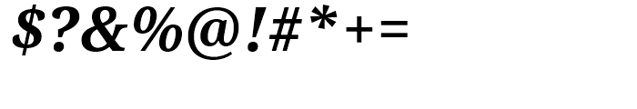 Droid Serif WGL Bold Italic Font OTHER CHARS