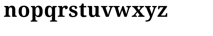 Droid Serif WGL Bold Font LOWERCASE