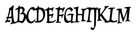 Draculon Regular Font UPPERCASE