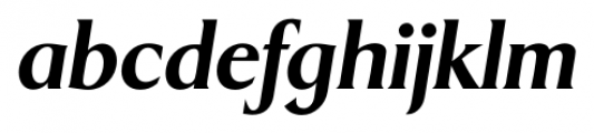 Dragon Bold Italic Font LOWERCASE