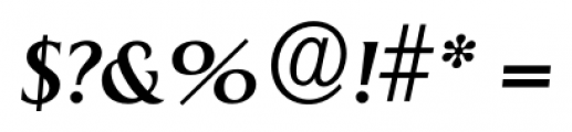 Dragon Italic Font OTHER CHARS
