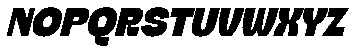 Dr Boysk Italic Italic Font UPPERCASE