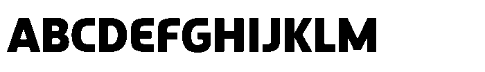 Draco Black Font UPPERCASE