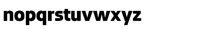 Draco Black Font LOWERCASE