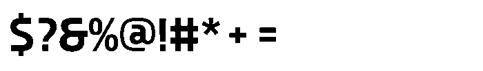 Draco Bold Font OTHER CHARS