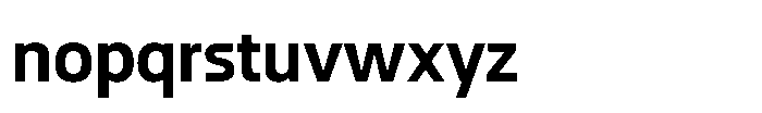 Draco Bold Font LOWERCASE
