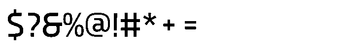 Draco Medium Font OTHER CHARS