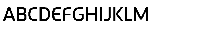 Draco Medium Font UPPERCASE