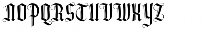 Dracula Font UPPERCASE