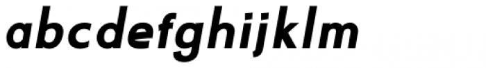 Draetha Bold Italic Font LOWERCASE
