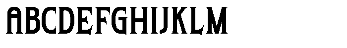 Dragnel Regular Font UPPERCASE