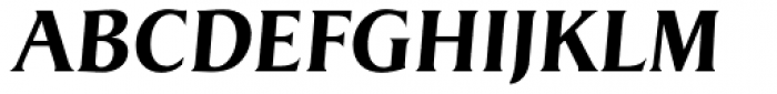 Dragon EF DemiBold Italic Font UPPERCASE