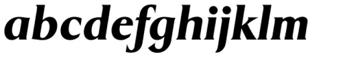 Dragon EF ExtraBold Italic Font LOWERCASE