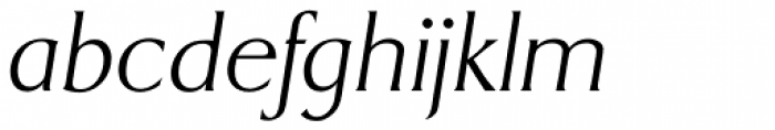 Dragon EF ExtraLight Italic Font LOWERCASE