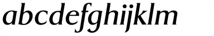 Dragon EF Medium Italic Font LOWERCASE
