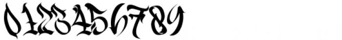 Dragon Scribble Regular Font OTHER CHARS