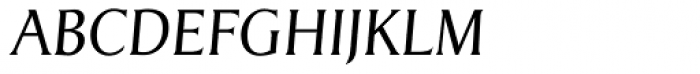 Dragon Serial ExtraLight Italic Font UPPERCASE
