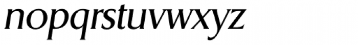 Dragon Serial Italic Font LOWERCASE