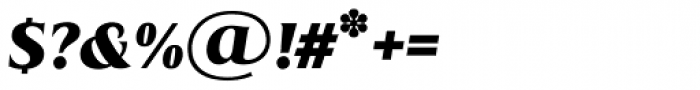 Dragon TS ExtraBold Italic Font OTHER CHARS