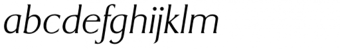 Dragon TS ExtraLight Italic Font LOWERCASE