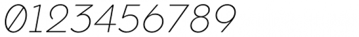 Dragon Thin Italic Font OTHER CHARS