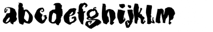 Dragonblood Font LOWERCASE