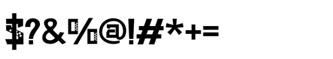 Dragstar Alternate Font OTHER CHARS
