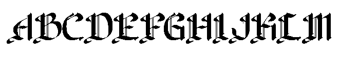 Drakord Font UPPERCASE