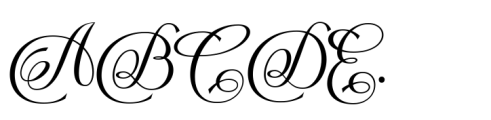 Drakors Font UPPERCASE