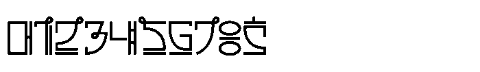 Drama Lines Reg Font OTHER CHARS