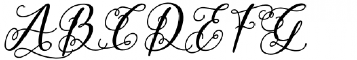 Dramatic Hearts Italic Font UPPERCASE