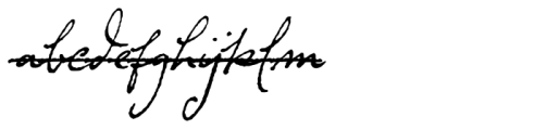 Dramatico Script Strikethrough FONT