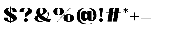 Dramonoir Black Font OTHER CHARS