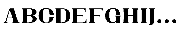Dramonoir Black Font UPPERCASE