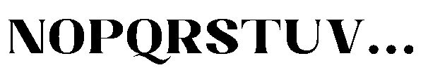 Dramonoir Black Font UPPERCASE