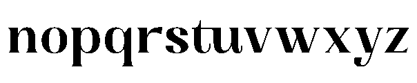 Dramonoir Bold Font LOWERCASE