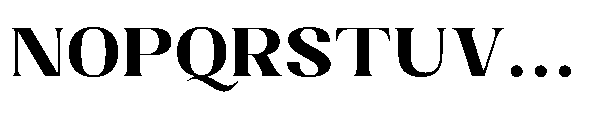 Dramonoir Extra Bold Font UPPERCASE