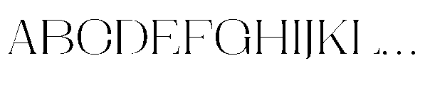 Dramonoir Extra Light Font UPPERCASE