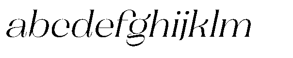 Dramonoir Light Oblique FONT