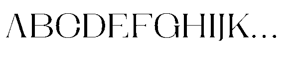 Dramonoir Light Font UPPERCASE