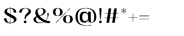 Dramonoir Medium Font OTHER CHARS