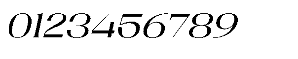 Dramonoir Oblique Font OTHER CHARS