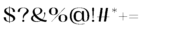 Dramonoir Regular Font OTHER CHARS