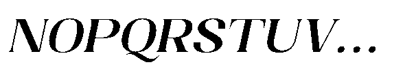 Dramonoir Semi Bold Oblique Font UPPERCASE