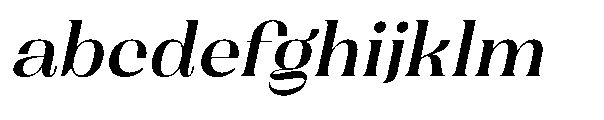 Dramonoir Semi Bold Oblique FONT