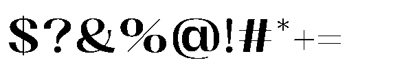 Dramonoir Semi Bold Font OTHER CHARS